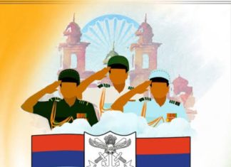 ध्वज दिनानिमित्त राष्ट्रीय पुरोगामी पत्रकार संघाकडून १०,০০० रुपयांचा धनादेश जिल्हाधिकाऱ्यांना सुपूर्त