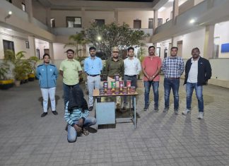 प्रतिबंधित 8 हजार 500 रुपयांच्या नॉयलॉन मांजा सह एकास अटक