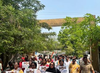 एलपीजी गॅस दरवाढ व गॅस तुटवड्याविरोधात बल्लारपूर शहर व तालुका काँग्रेसचे आंदोलन…