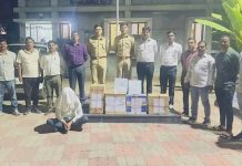 नकली नोटा छापखाण्यावर पोलिसांची धाड,91 लाख 15 हजाराचा मुद्देमाल जप्त…